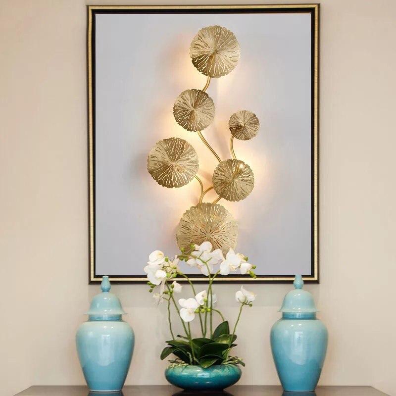 Lotus Leaf Wall Sconce - Image 4