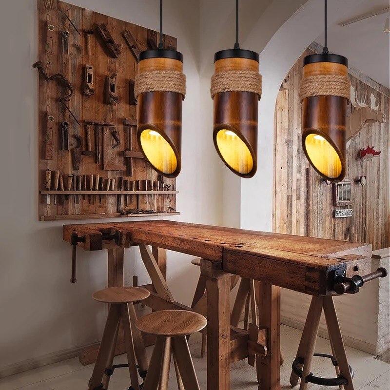 Creative Bamboo Design Drop Light - Image 4