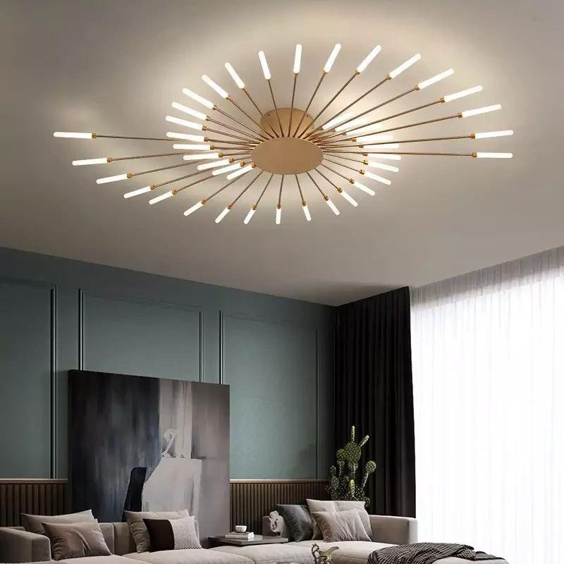 Creative Acrylic LED Flush Chandelier - Image 2