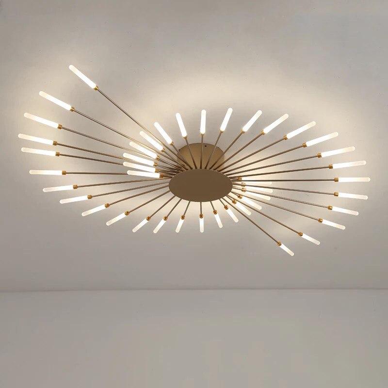 Creative Acrylic LED Flush Chandelier