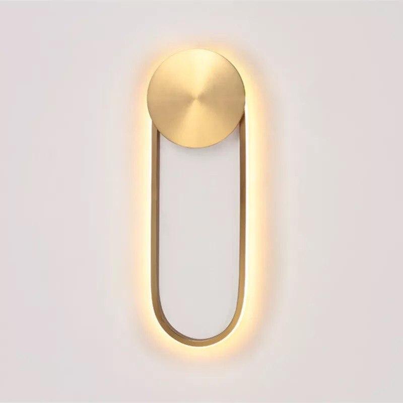 Postmodern U-shaped LED Wall Sconce
