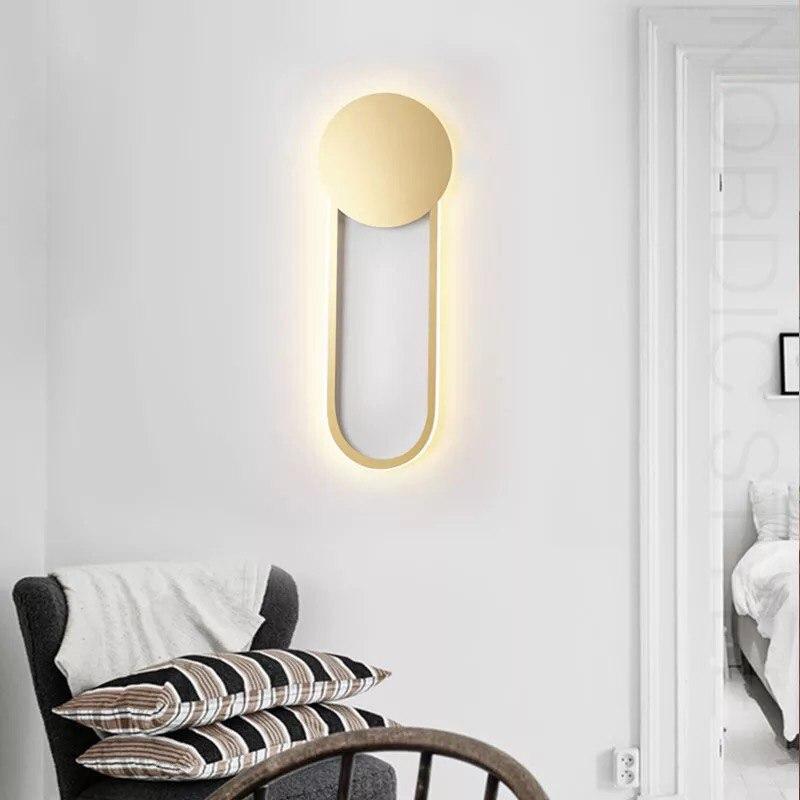 Postmodern U-shaped LED Wall Sconce - Image 2