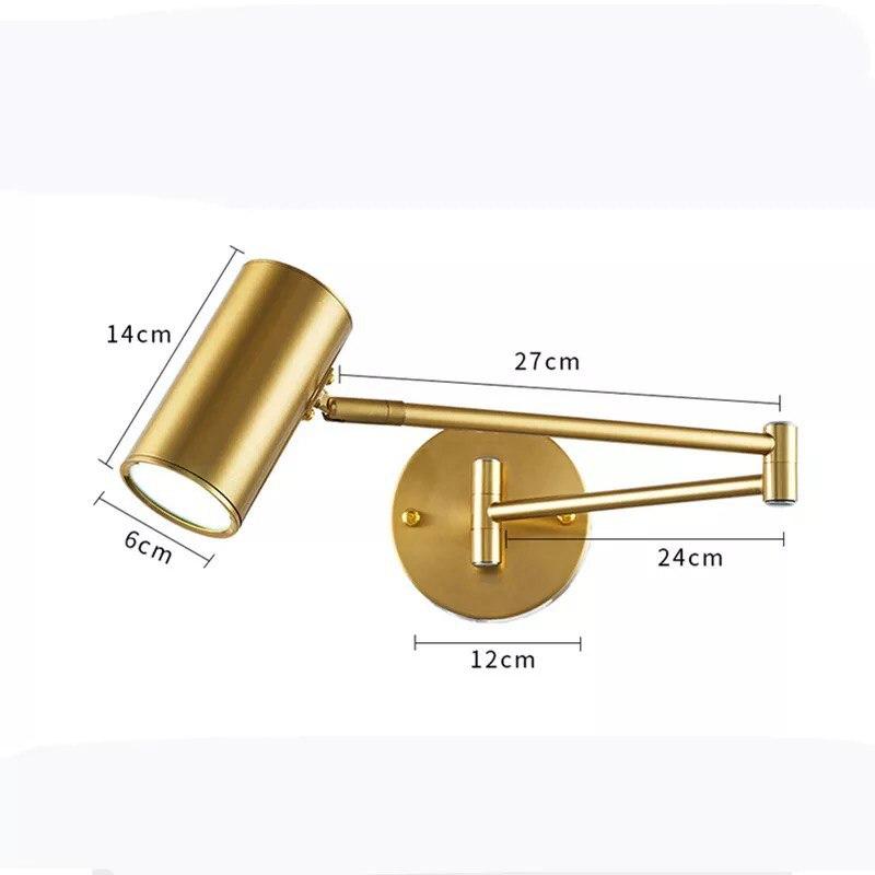 Vintage Adjustable LED Wall Lamp - Image 9
