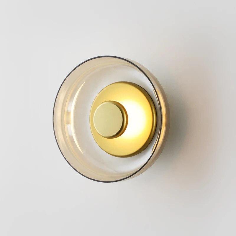 Modern Creative Round Glass Wall Lamp - Image 5