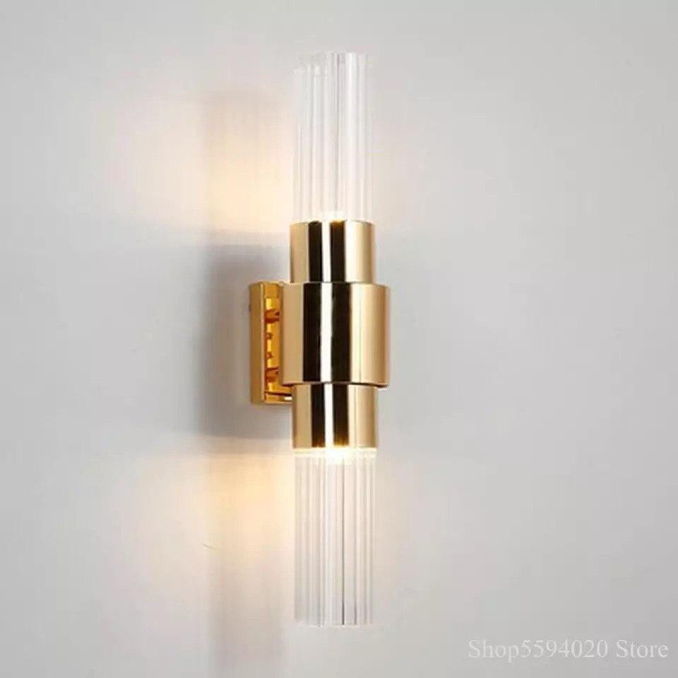 Creative Crystal Candle Design Wall Lamp - Image 3