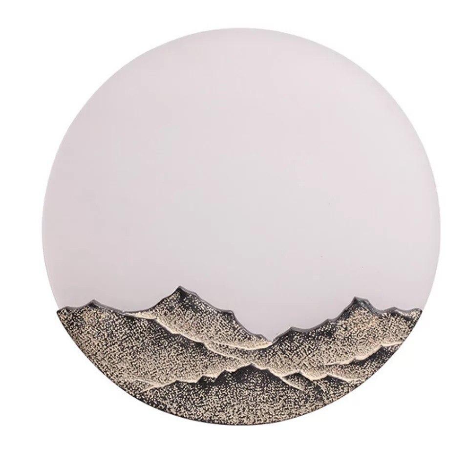 Nordic Creative Artistic Moon LED Wall Lamp - Image 2