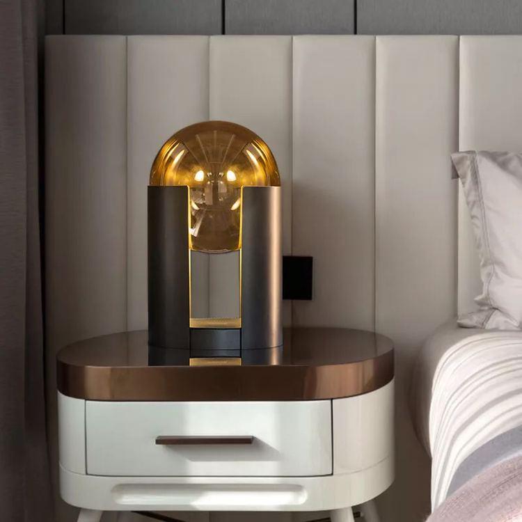 Nordic Style Glass Ball Table Lamp