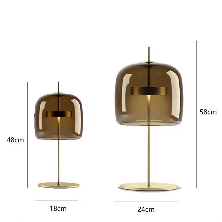 Nordic Creative Glass Table Lamp - Image 2