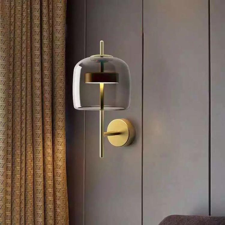Nordic Creative Frosted Glass Wall Light