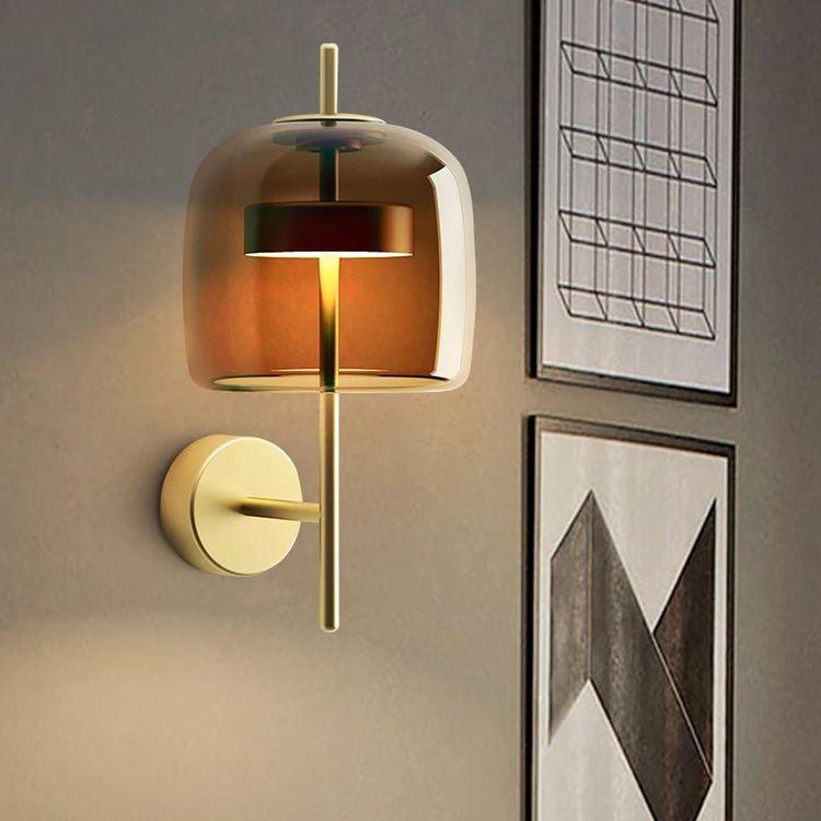 Nordic Creative Frosted Glass Wall Light - Image 3