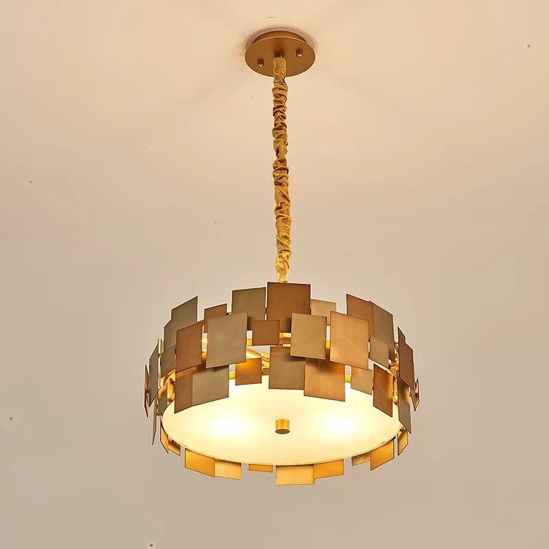 Nordic Modern Luster Gold Chandelier - Image 7