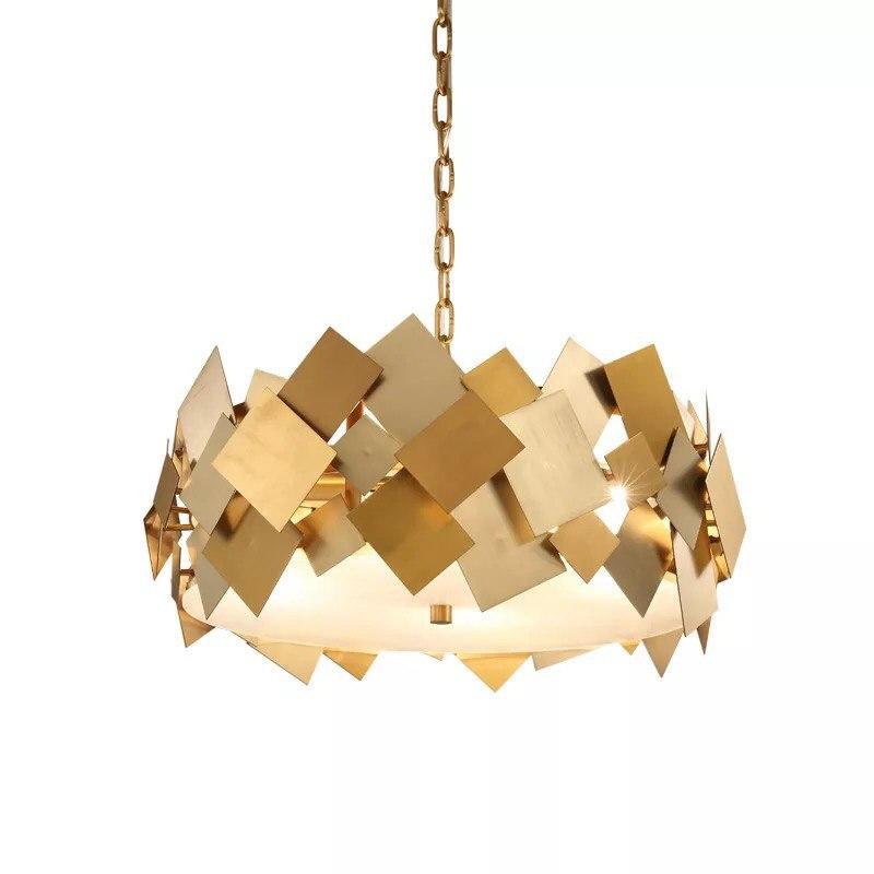 Nordic Modern Luster Gold Chandelier - Image 3