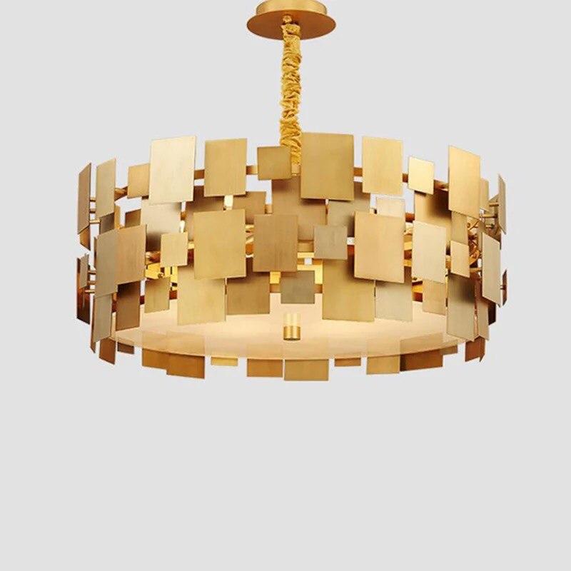 Nordic Modern Luster Gold Chandelier - Image 9