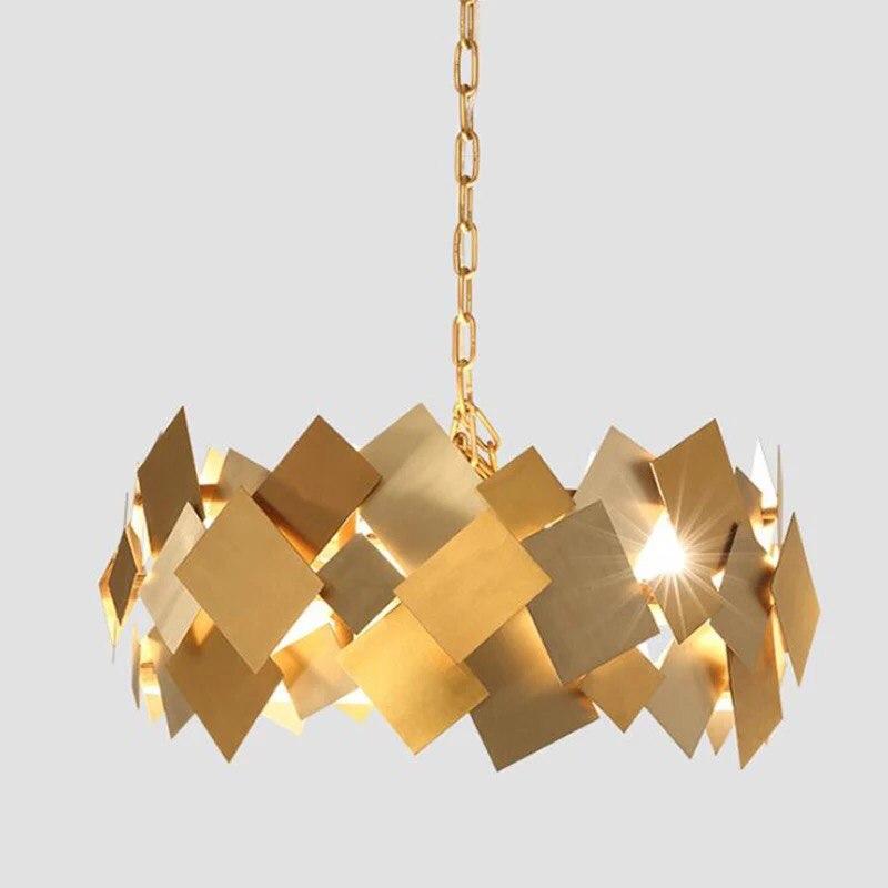 Nordic Modern Luster Gold Chandelier - Image 10