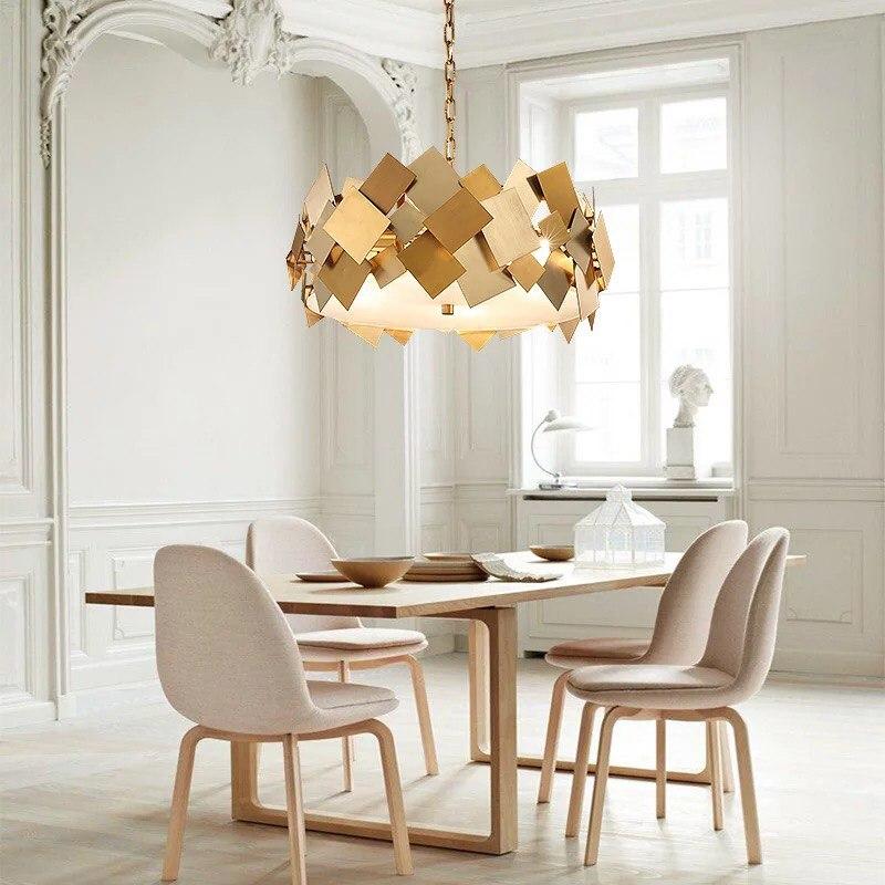 Nordic Modern Luster Gold Chandelier - Image 2