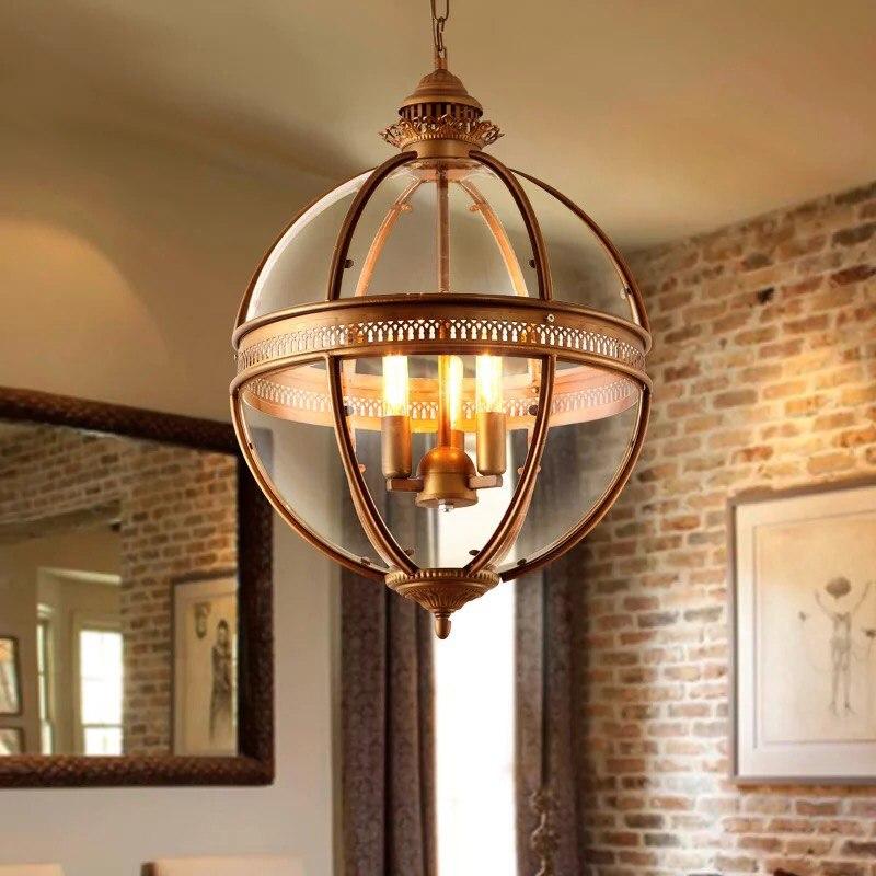 American Vintage Restaurant Pendant Drop Light