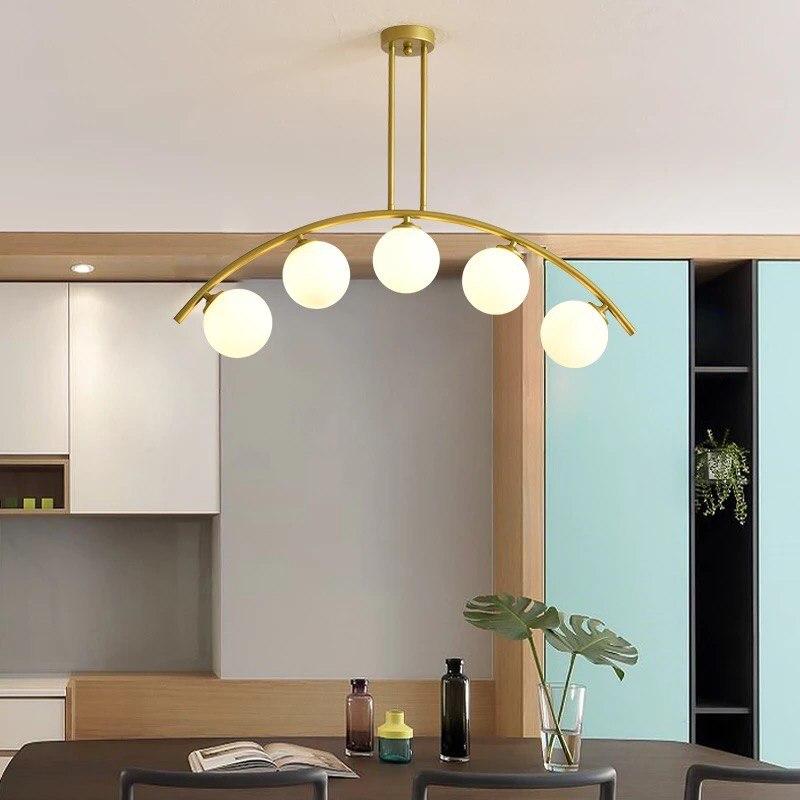 Nordic Modern Glass Ball Pendant Droplight - Image 4