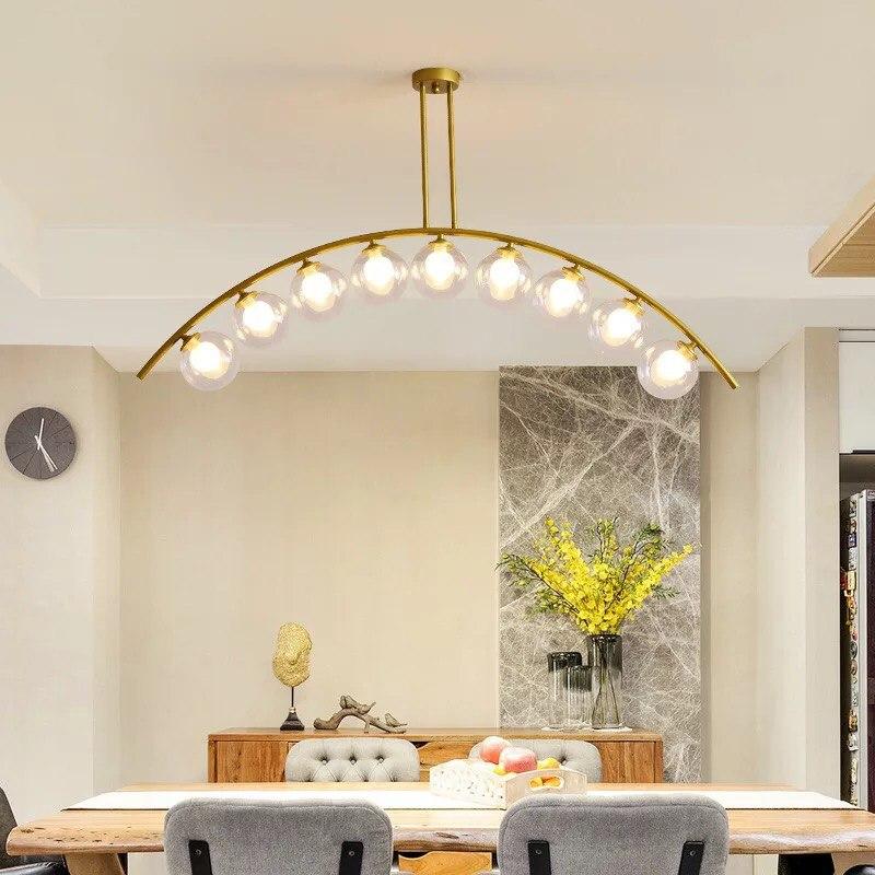 Nordic Modern Glass Ball Pendant Droplight - Image 7