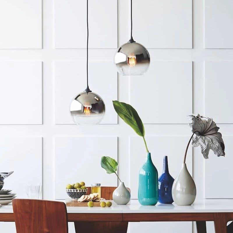 Nordic Round Ball Pendant Lights - Image 2