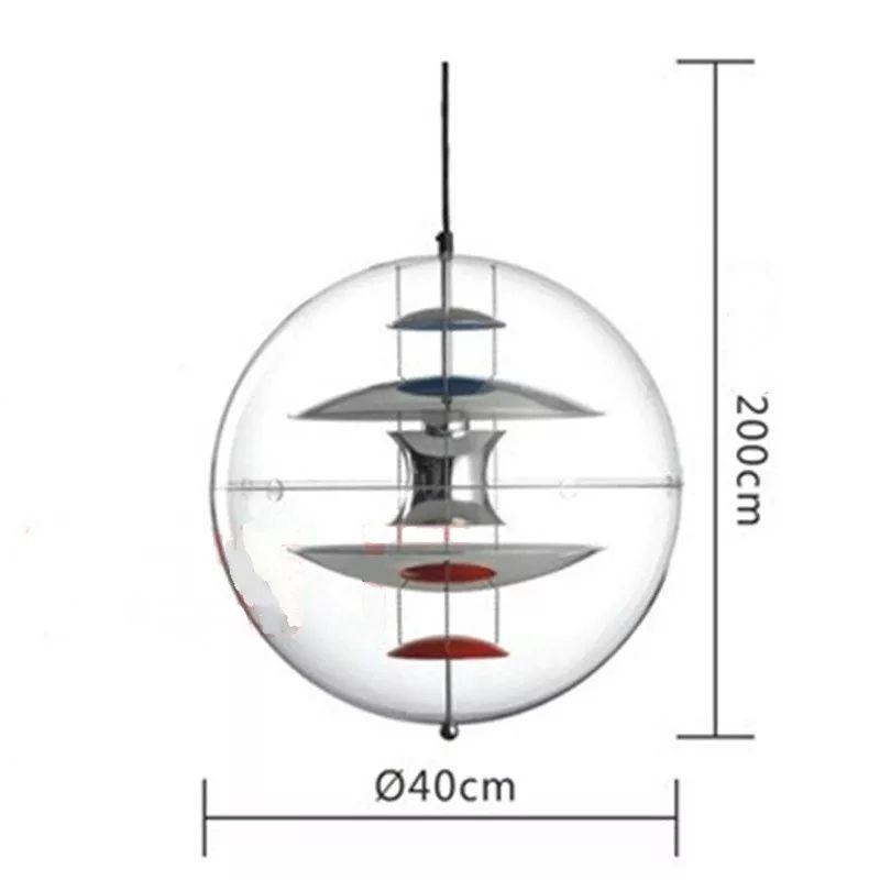 Creative Glass Globe Pendant Drop Light - Image 5