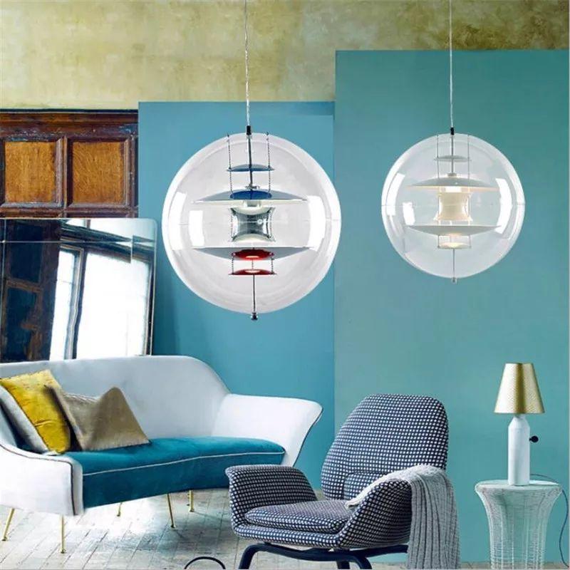 Creative Glass Globe Pendant Drop Light - Image 6