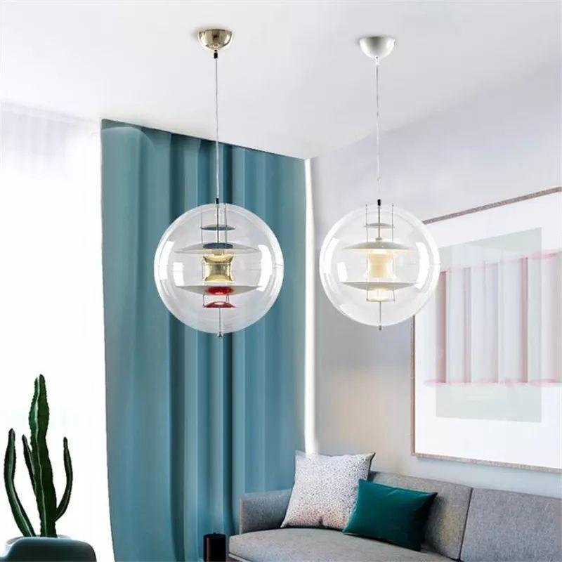 Creative Glass Globe Pendant Drop Light - Image 7