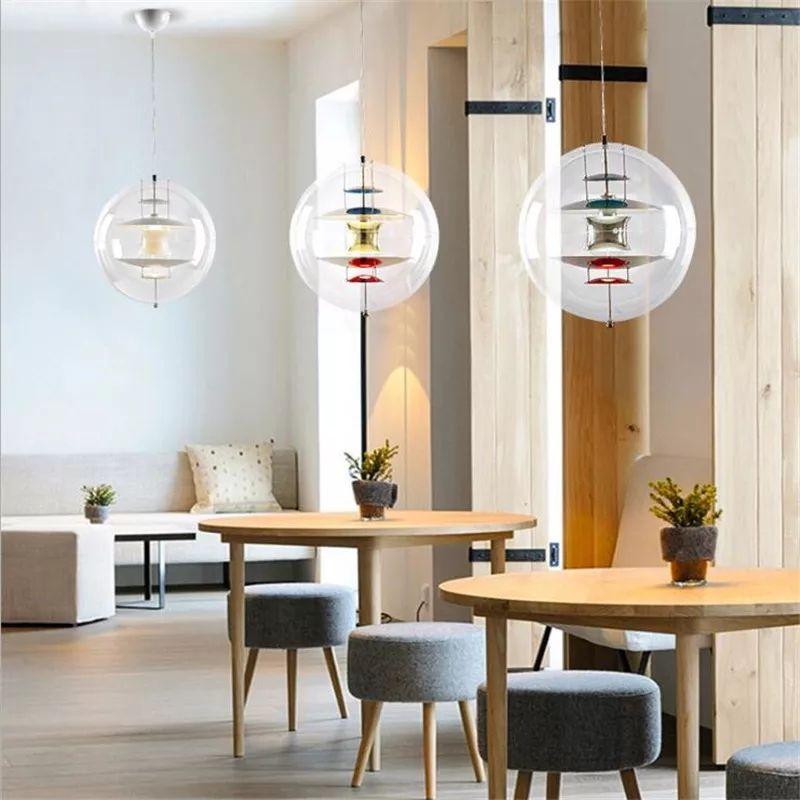 Creative Glass Globe Pendant Drop Light - Image 8