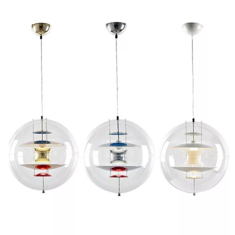 Creative Glass Globe Pendant Drop Light - Image 9