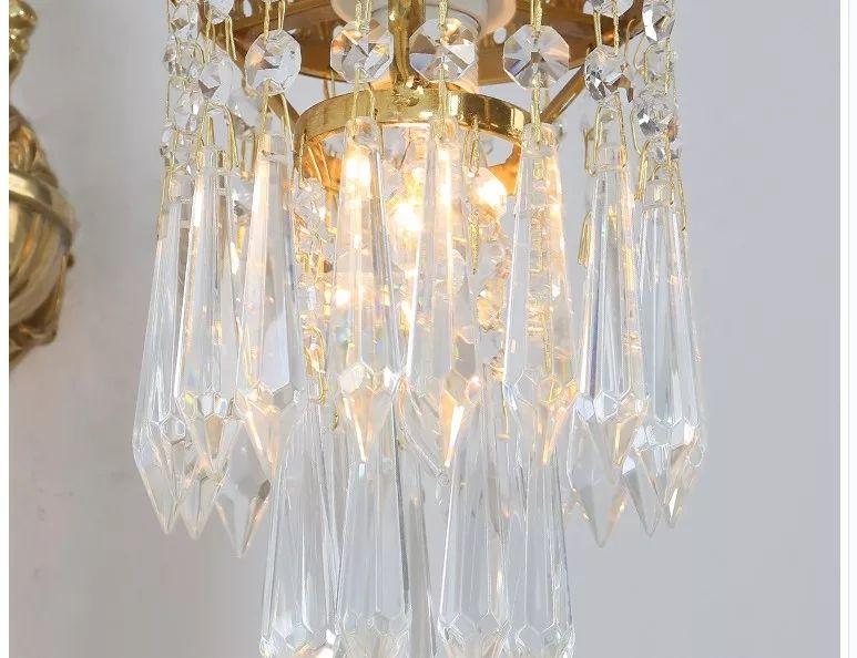 Nordic Vintage Crytal Wall Light - Image 3