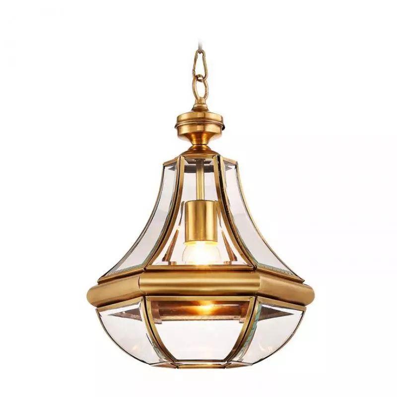 Full Copper American Style Pendant Lamp - Image 6