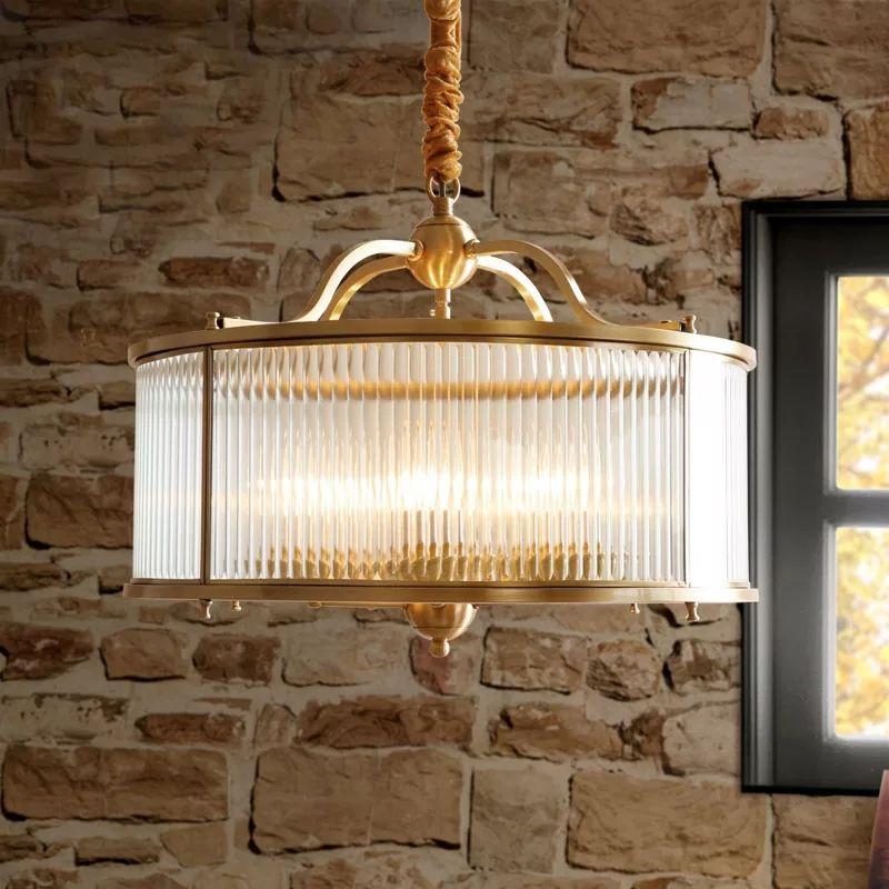 Modern Brass pendant light - Image 5
