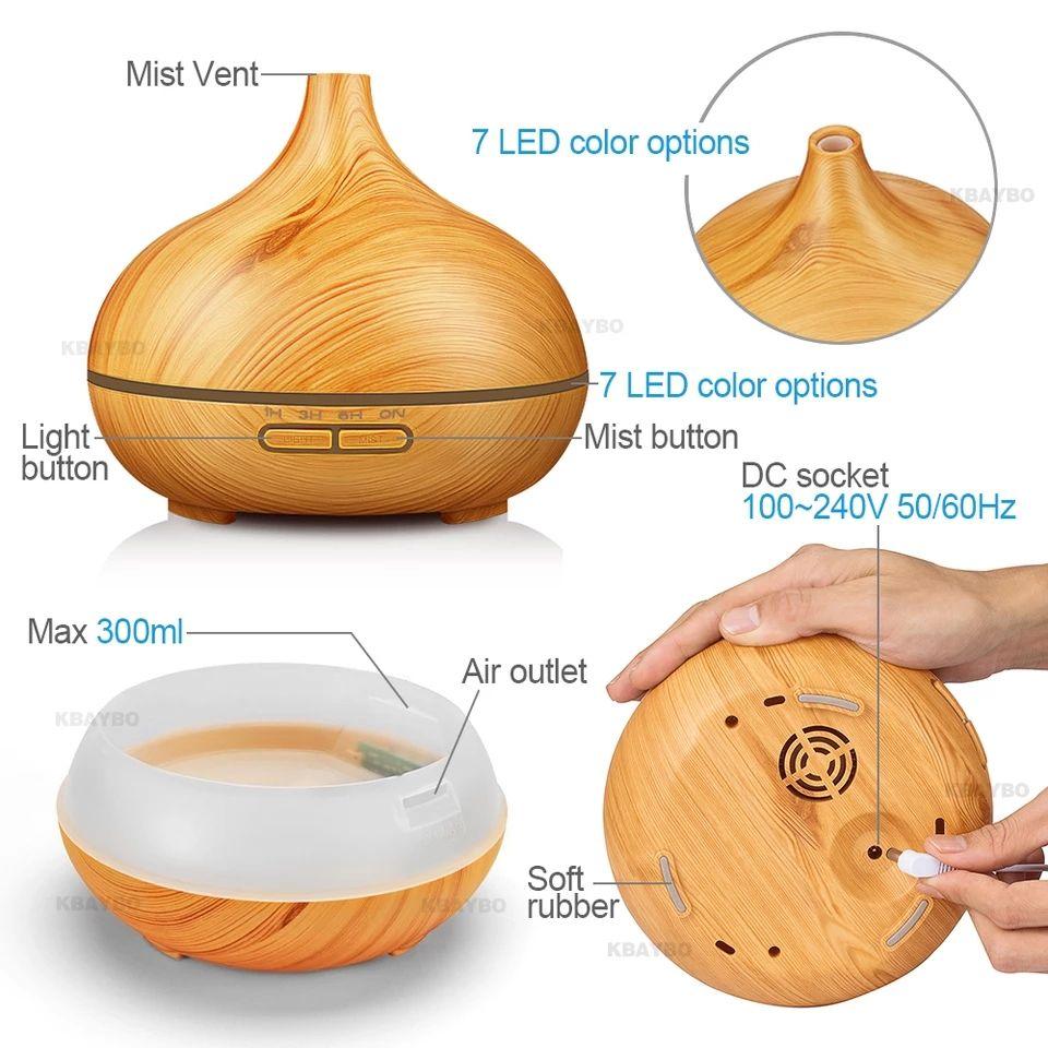 Modern Air Humidifier with Remote Control - Image 4