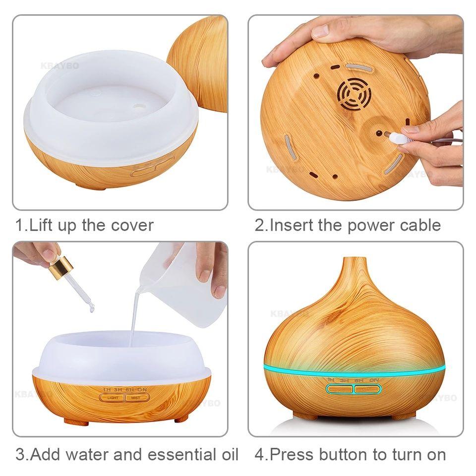 Modern Air Humidifier with Remote Control - Image 5