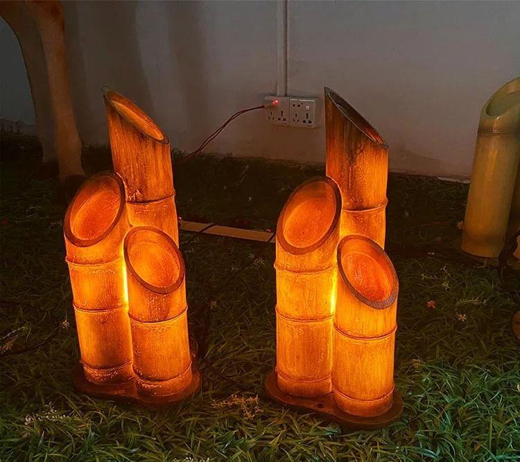 Creative Bamboo Shape Outdoor Garden Lamp - Image 5