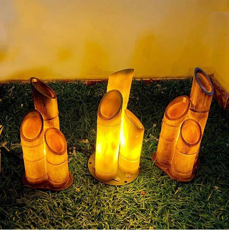 Creative Bamboo Shape Outdoor Garden Lamp - Image 6