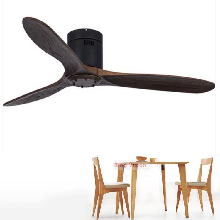 Nordic Industrial Ceiling Fan With Remote - Image 4