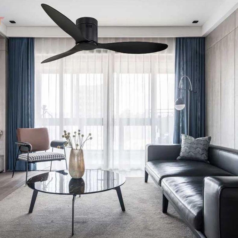Nordic Industrial Ceiling Fan With Remote