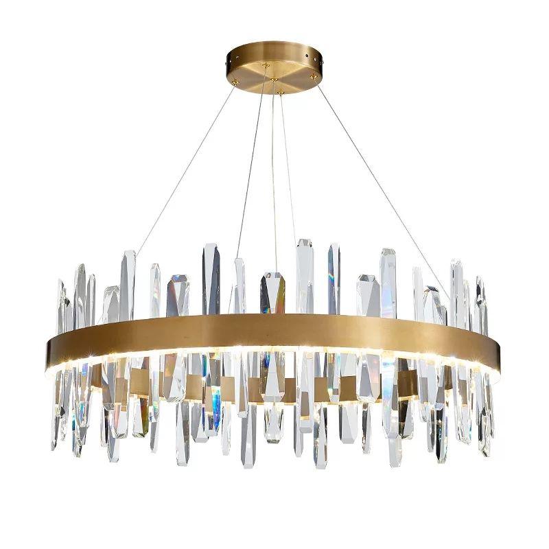 Crystal Led Pendant Light