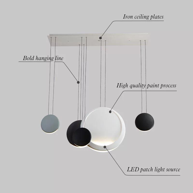 Crescent pendant light - Image 3