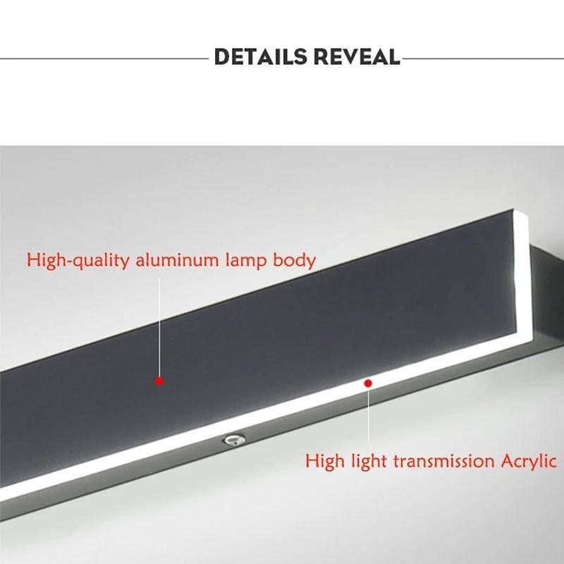 Long Waterproof Outdoor LED Wall Lamp - Image 4