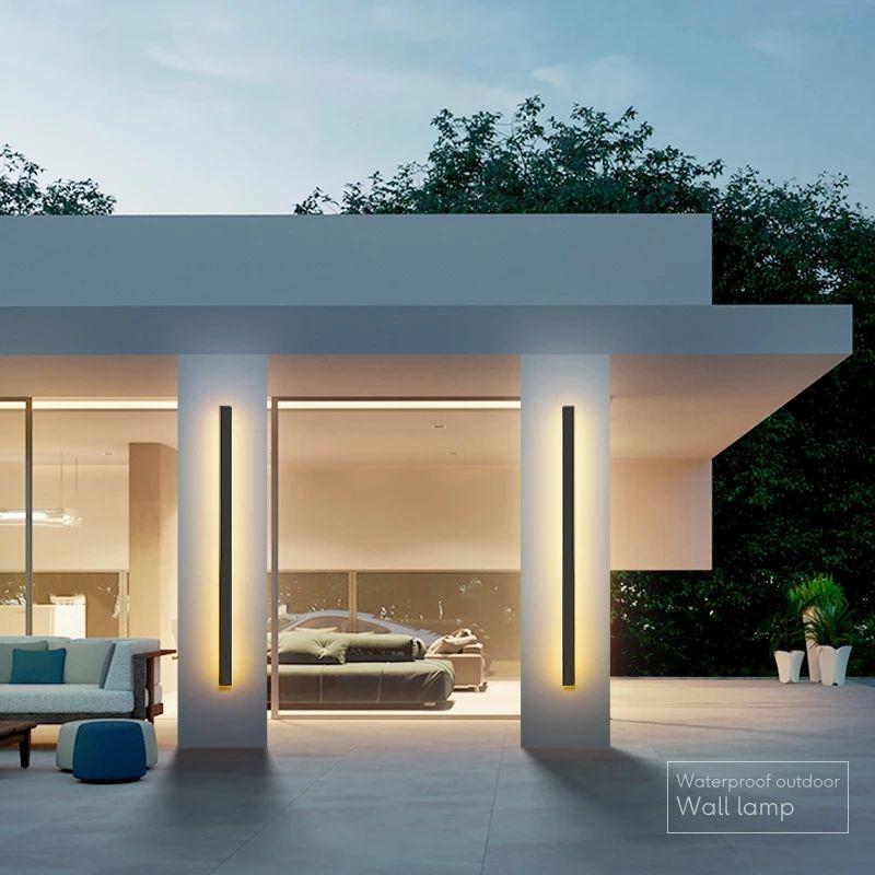 Long Waterproof Outdoor LED Wall Lamp - Image 3