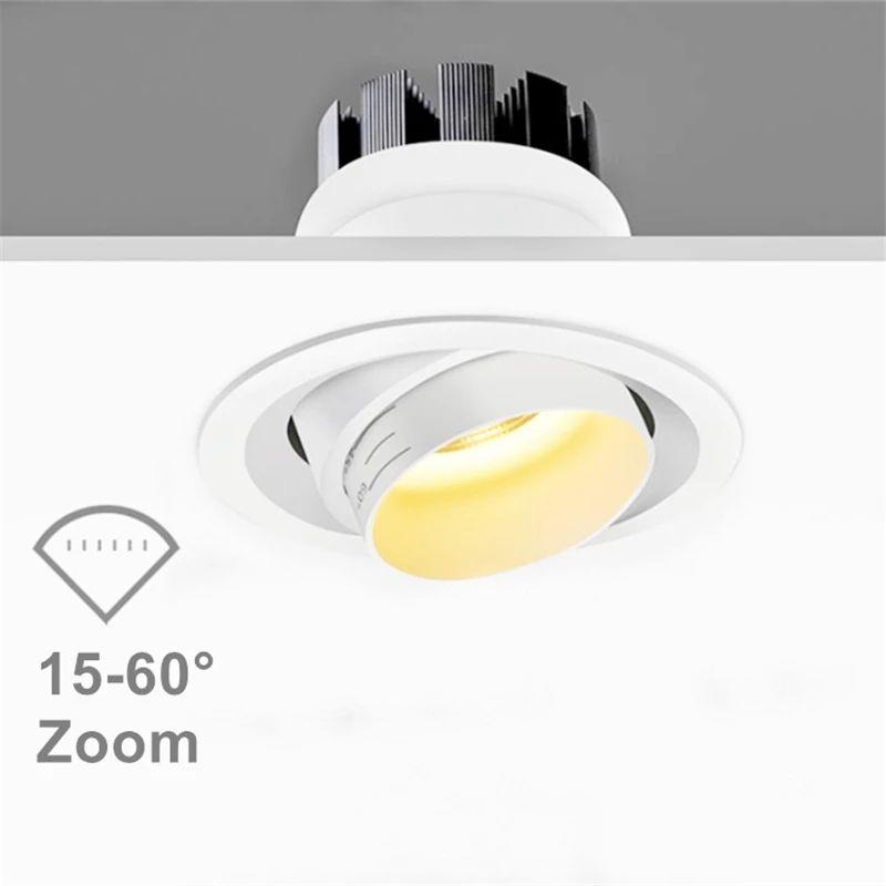 Adjustable Recessed LED POP/Down Light
