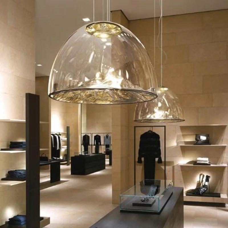 Modern Semi-Oval Nordic LED Pendant Light