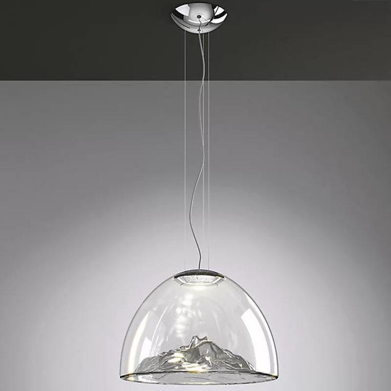 Modern Semi-Oval Nordic LED Pendant Light - Image 4