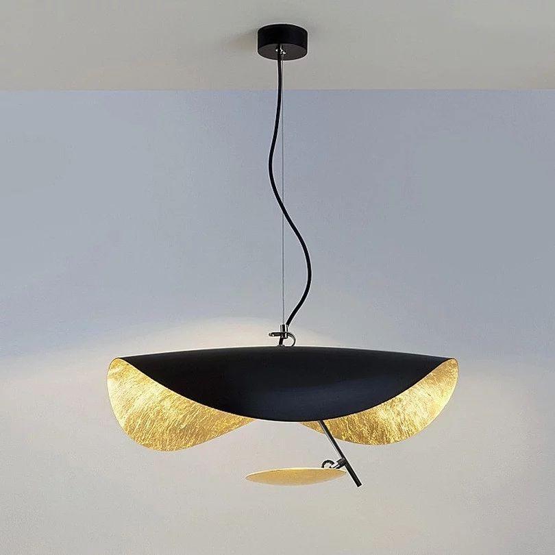 Modern Curved Surface Pendant Hat Lights - Image 2