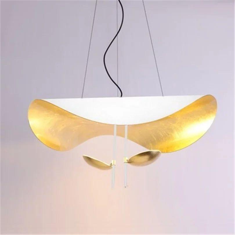 Modern Curved Surface Pendant Hat Lights - Image 3