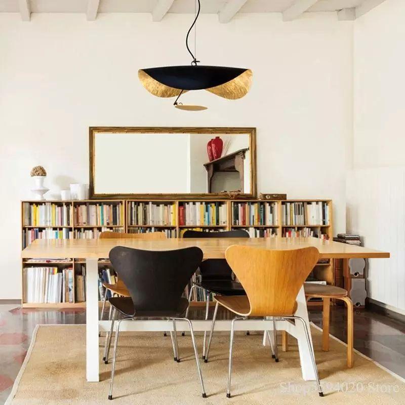 Modern Curved Surface Pendant Hat Lights - Image 4