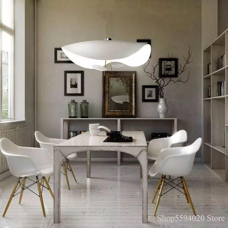 Modern Curved Surface Pendant Hat Lights - Image 9