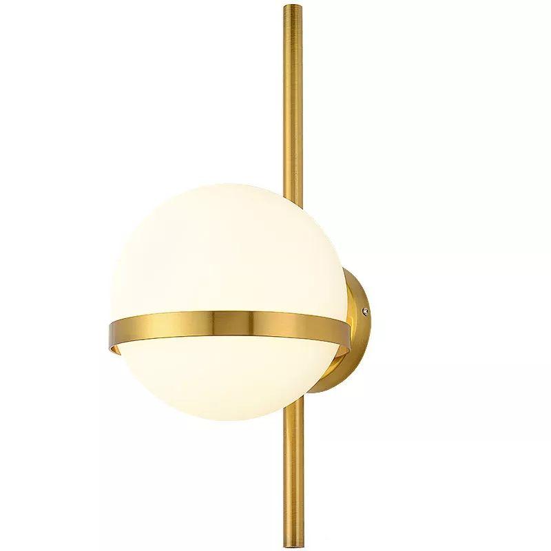 Glass Globe Nordic Led Wall Lamp - Image 2