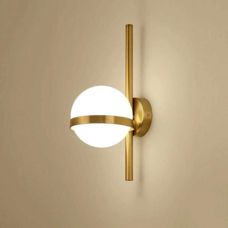 Glass Globe Nordic Led Wall Lamp - Image 3